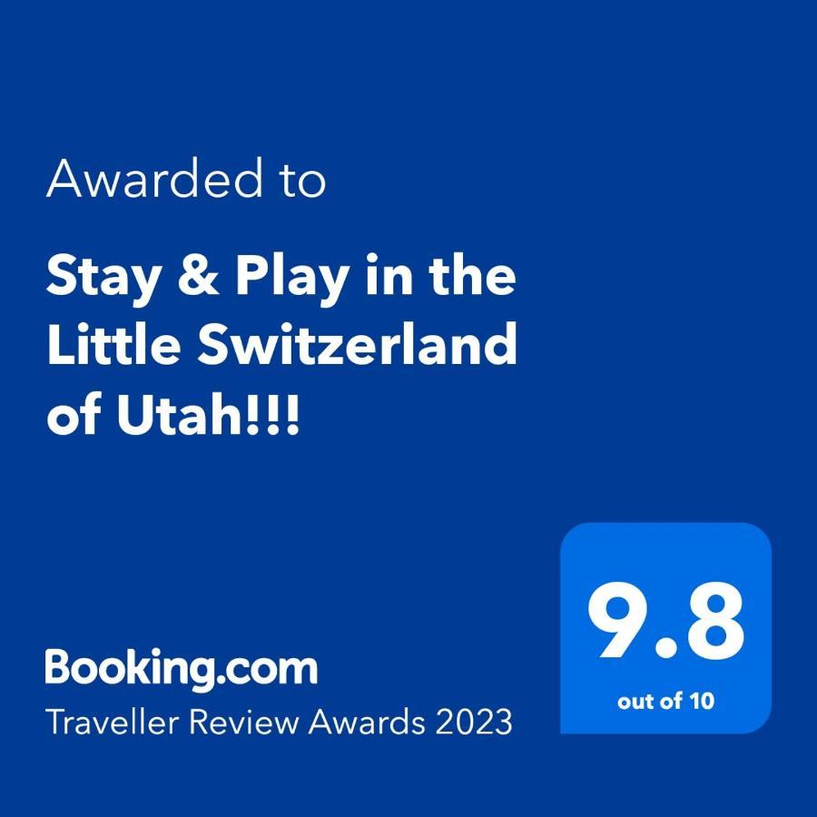 Stay & Play In The Little Switzerland Of Utah!!! Draper Εξωτερικό φωτογραφία